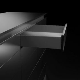 Titus Slimline+ Drawers 70mm Anthracite