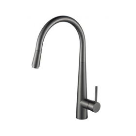 Swan Neck Extendable Tap - Anthracite