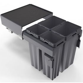 Kosara Bin 600mm 2 x 31L 2 x 16L Anthracite