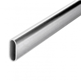 Wardrobe Rail Oval Chrome 3 Meters (10 lengths per box)